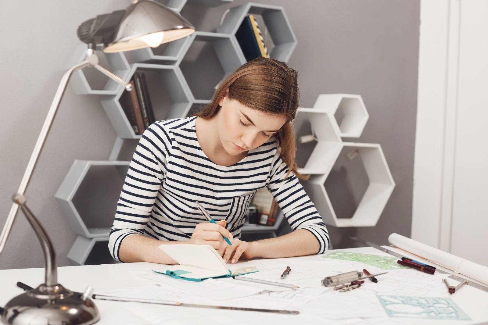 Instructor hosting a live class session