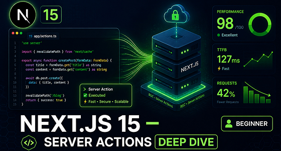 Next.js 15 — Server Actions Deep Dive