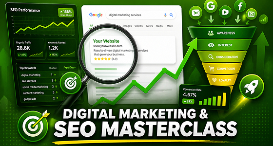 Digital Marketing & SEO Masterclass