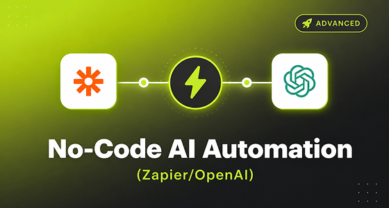 No-Code AI Automation (Zapier/OpenAI)